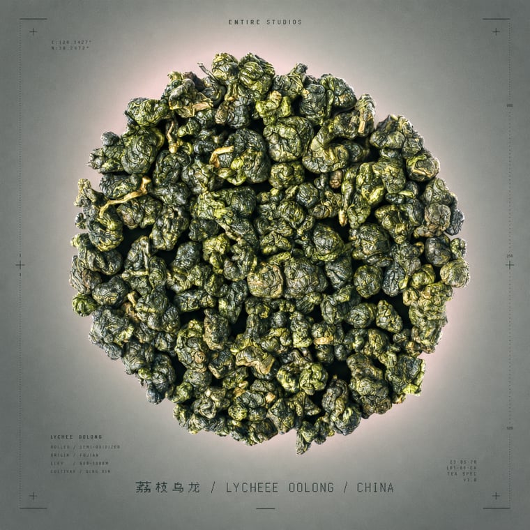 The design — Lychee Oolong