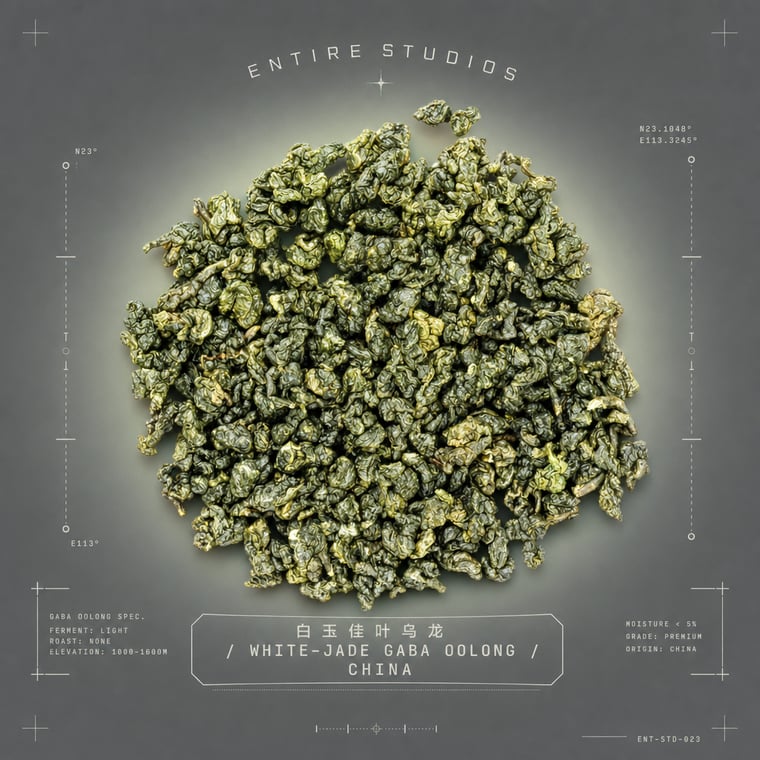 The design — White Jade GABA Oolong