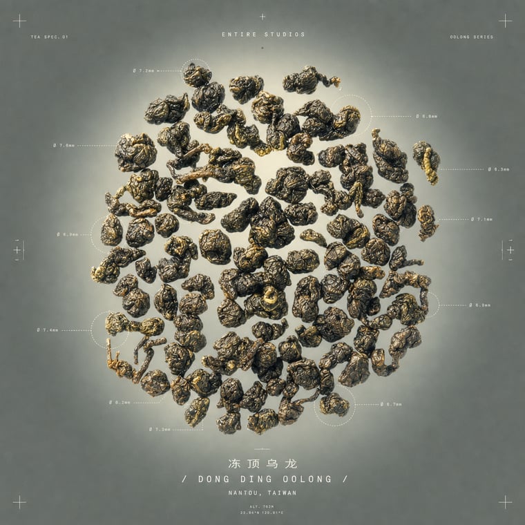 The design — Dòng Dǐng Oolong