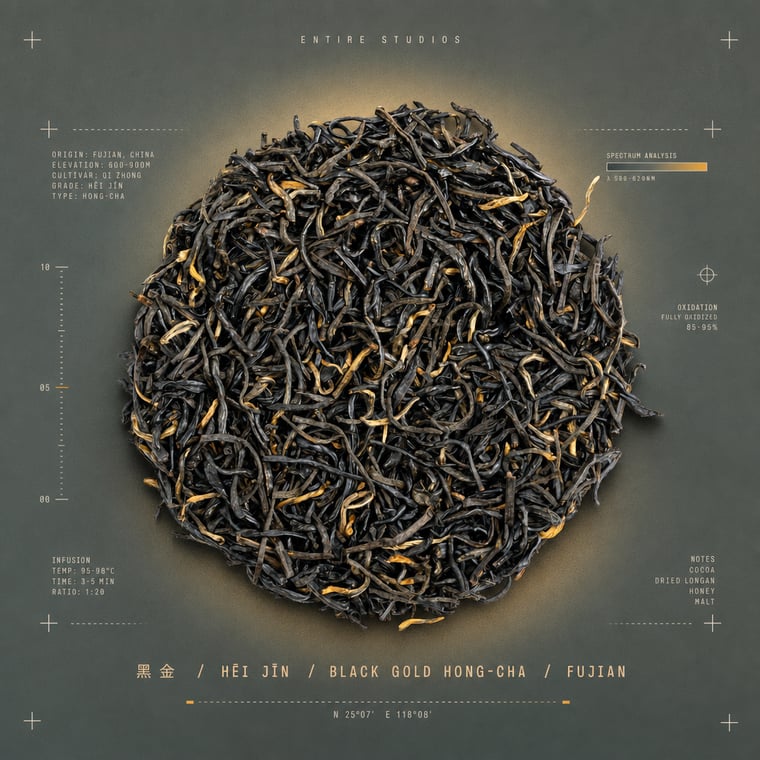 The design — Hēi Jīn