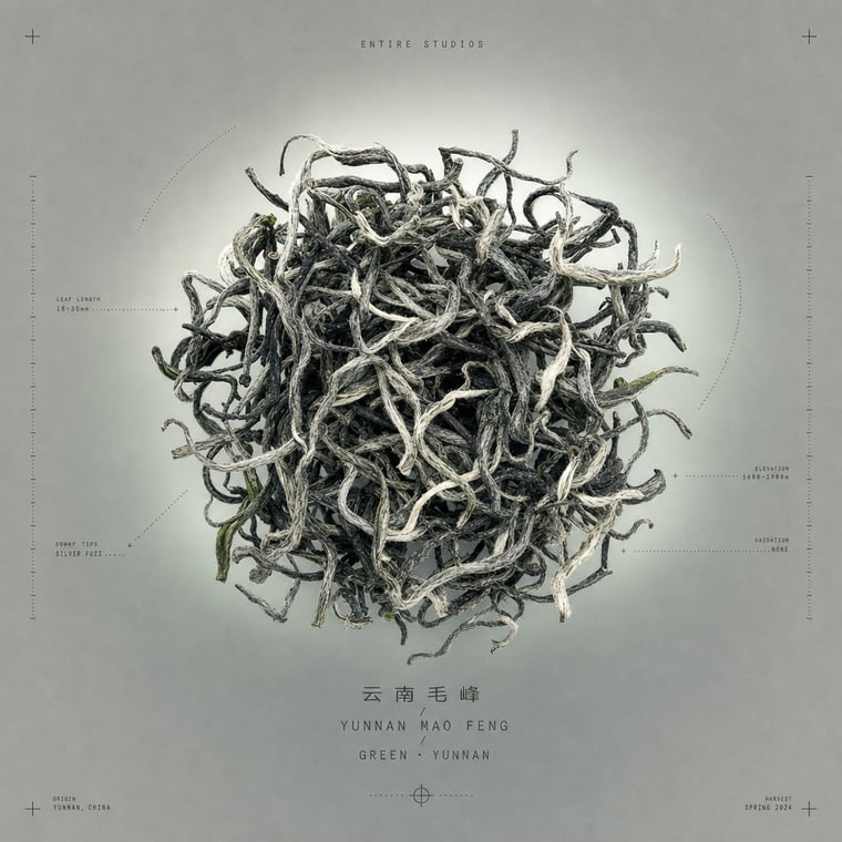 The design — Yunnan Mao Feng Green Tea